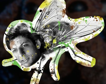 B1A4 Let's Fly トレカ サンドゥル コンプリート The Fly Jeff Goldblum Brundlefly Die Cut Sticker - Etsy