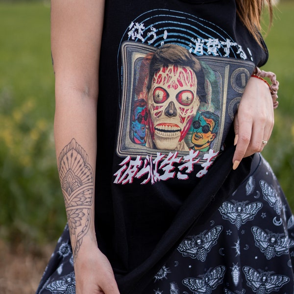 THEY LIVE! Brainwashed Horror Tank Top