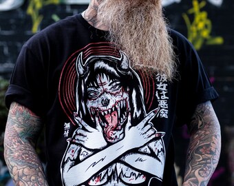 トップス Over print SATAN ARM ZIP SHIRTS 楽天市場】over print (オーバープリント) Satan ARM ZIP SHIRTS