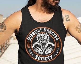 Midnight Monster Society, Werewolf Fiend Unisex Tank Top