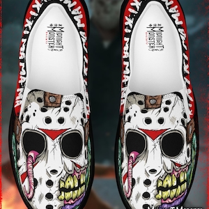 Jason Voorhees Slip-on Shoes