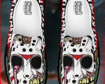 Jason Voorhees Slip-on Shoes