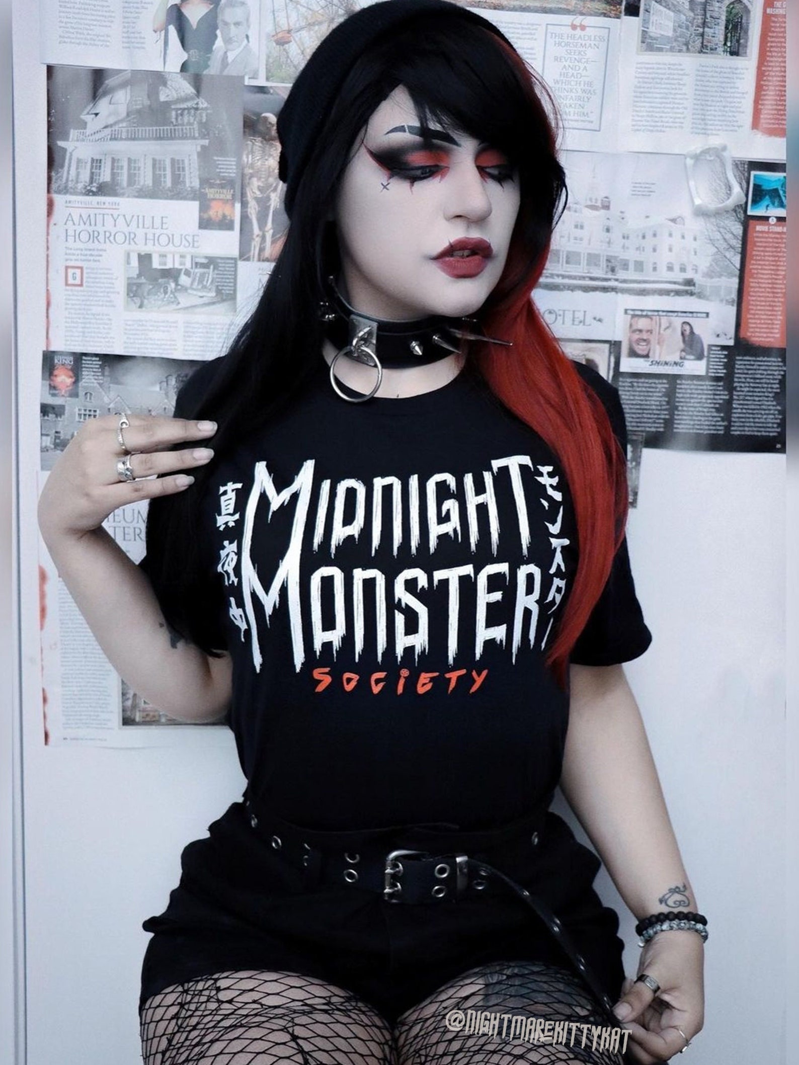 Midnight Monster Society T-shirt - Etsy