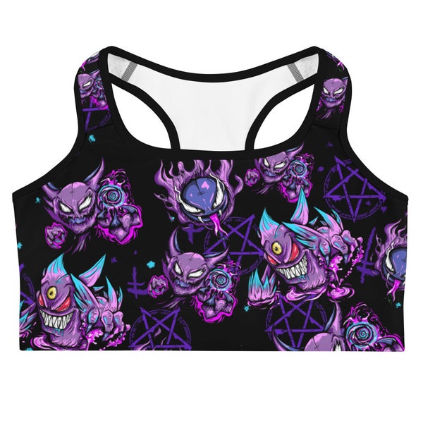 Soutien-gorge de sport Lavender Town Ghosts