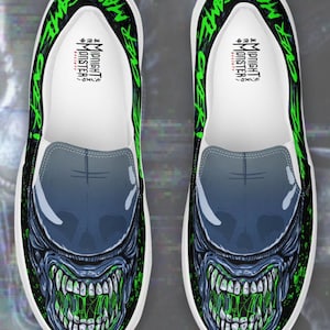 Xenomorph Game Over Aliens Slip-on Shoes