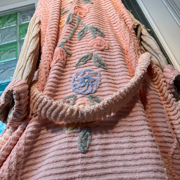 Coffee And Cuddles Chenille Robe