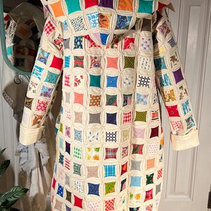 Large Pristine cathedral Window Coat Upcycled From Vintage - Etsy