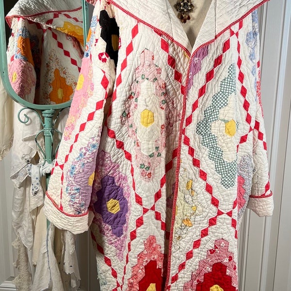 Patchwork Quilt Jacket - Etsy