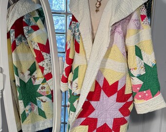 The Second Vintage Quilt Jacket Collection — Country Peony