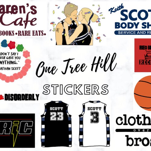 One Tree Hill Stickers Etsy