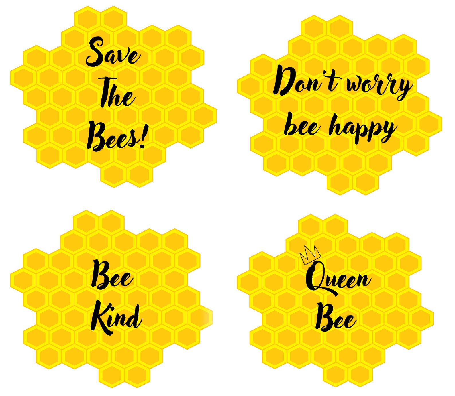 Save The Bees Bee Quotes Stickers Etsy