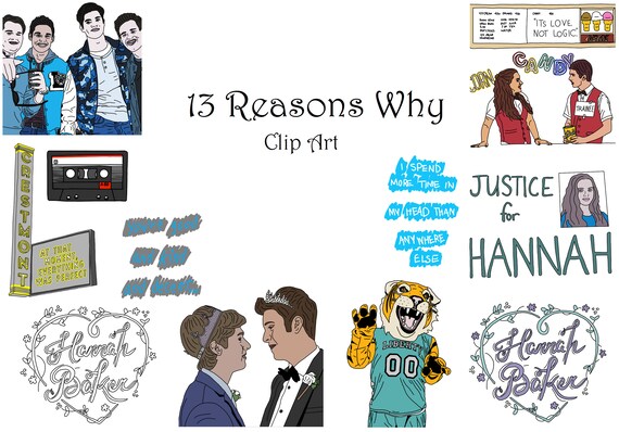 13 Grunde Warum Clipart Png Digital Download Etsy