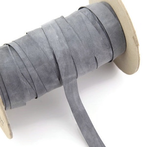 Gray Rubber Swimsuit Elastic: 5/8 inch x 10 Yards