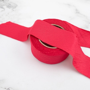 Coral Pink Knit Jersey Bias Tape Binding Tape Seam Binding Knit Bias Tape 1.25 inches width 6 yards
