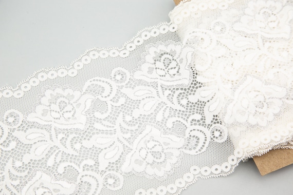 8 inch best sale wide stretch lace