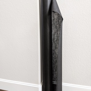 Black Non Fusible Non Woven Interfacing Stiff Medium Weight 50.5 inches width  by the yard