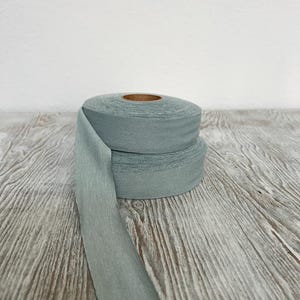 Sage Green Knit Jersey Bias Tape Bundle Pack of 2 Binding Tape Bias Trim Knit Bias Tape 43 yards BST00350