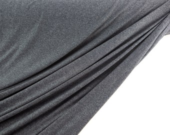 Gray Light Weight Knit Jersey Fabric by the yard ATK00535R