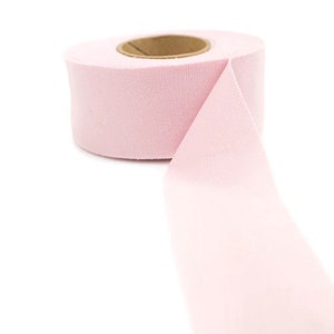 Light Pink Bias Tape Binding Tape Notion Tricot Knit Lining 1.25 inches wide x 7 yards