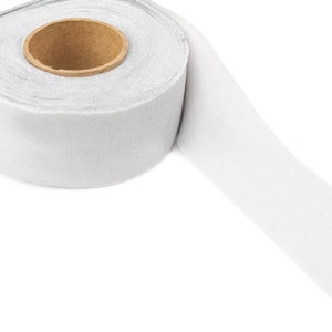 Light Gray Bias Tape Tricot Knit Lining Binding Tape 1.25 inches width x 6.75 yards  BST00166