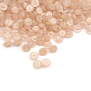 11mm Pale Pink Engraved Plastic Buttons 20 Pieces bild 1
