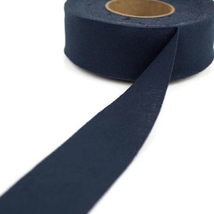 Prussian Blue Bias Tape Tricot Knit Lining 1-1/8 inches wide x 18 yards