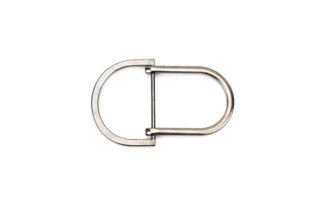 Gunmetal D Ring Buckle Swivel Double Loop D Ring Purse Buckle Strap