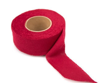 Red Sweater Knit Bias Tape: 1-1/4" x 6.5 Yards