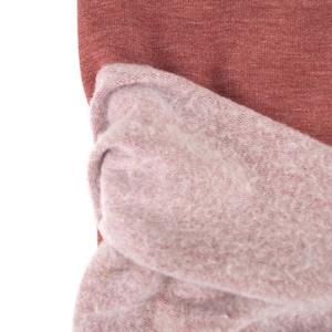 Red French Terry Fabric by the yard French Terry Knit Fabric Fleece Knit Fabric Brushed French Terry