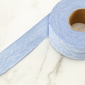 Light Blue knit jersey bias tape 15 yards x 1.25 inches wide