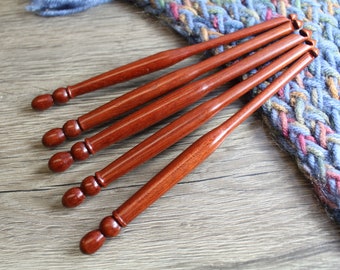 Size N-M-K-J-I-H Crochet Hook, Crochet hook set , Handmade set of Crochet hook