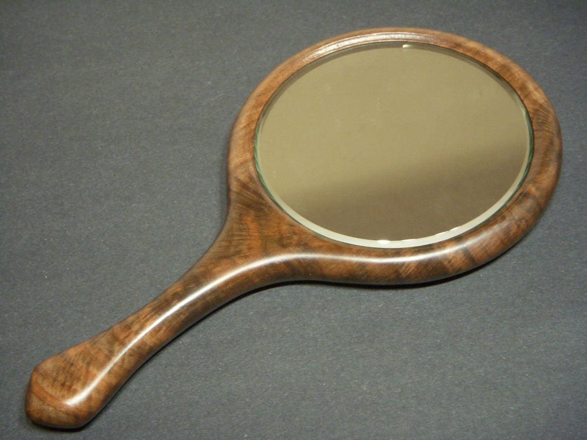 Hand Mirror Mirror Large Hand Held Mirror Wall Mirror Etsy