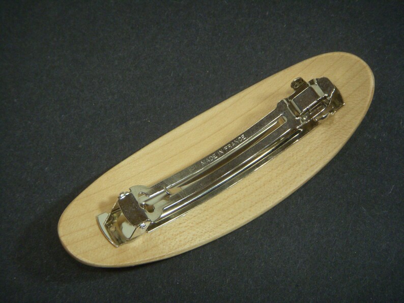 Hair Clip Barrette Wood Hair Wooden Hair Accessories Etsy