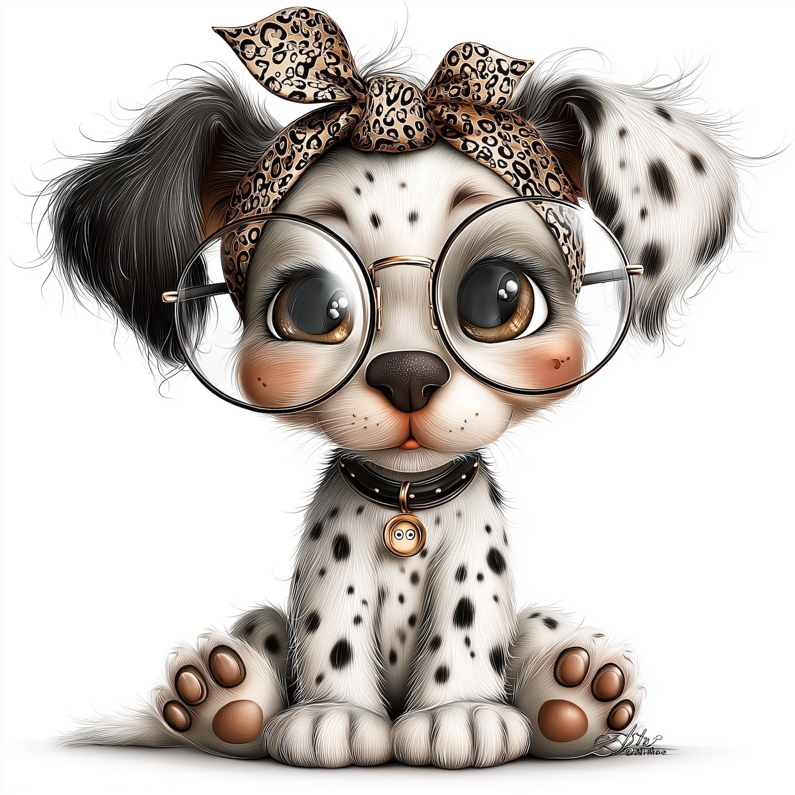 Charming Whimsical Dogs Clipart Set - Adorable Dog Graphics - Etsy