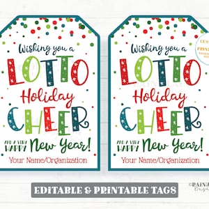 Birthday Lottery Ticket Holder Gift Slot Machine Card With Lotto