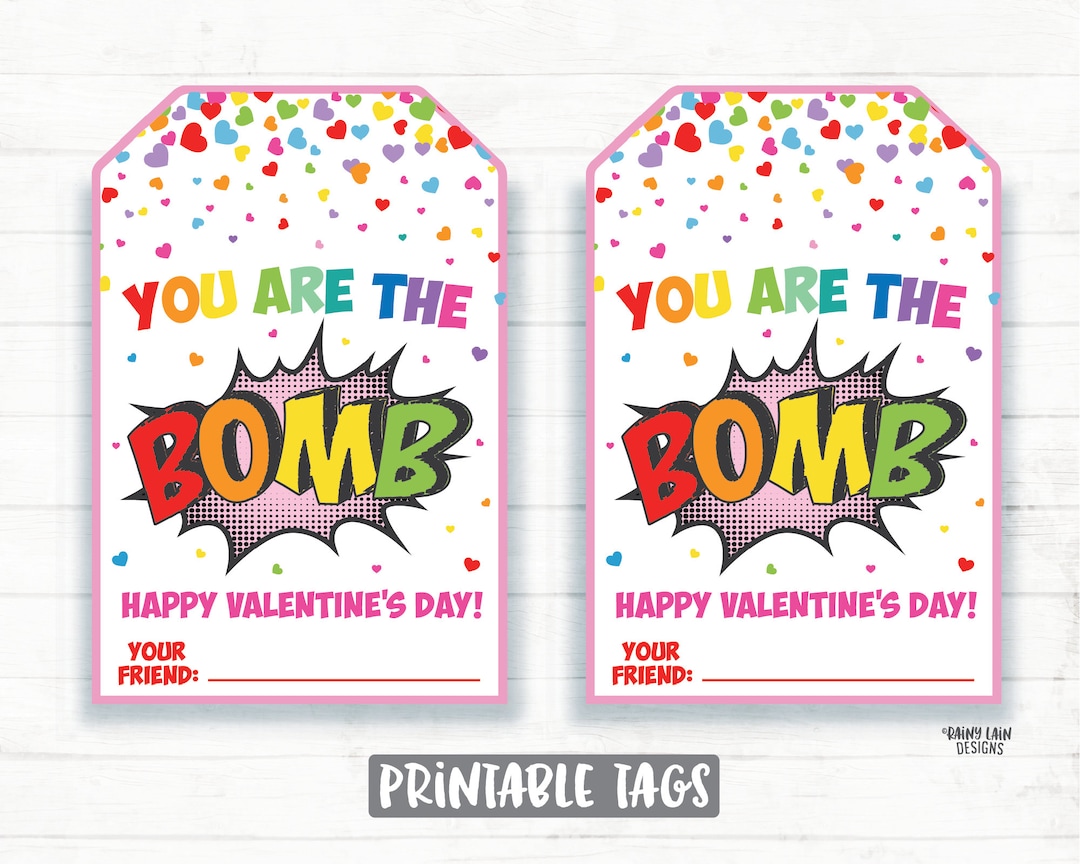 You #39 re the Bomb Valentine Bath Bomb Valentine You Are the Bomb Tag You #39 re the Bomb Valentine Bath Bomb Valentine You Are the Bomb Tag