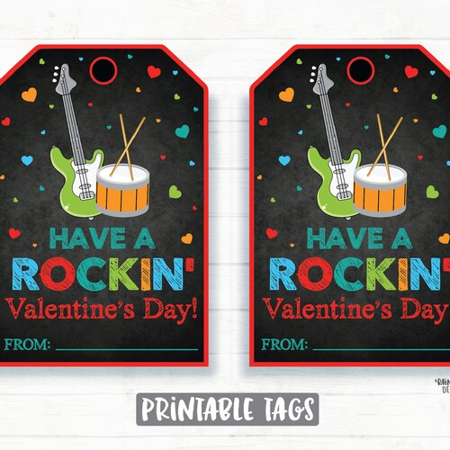 You Rock Valentine Pop Rock Valentines Candy Valentines - Etsy