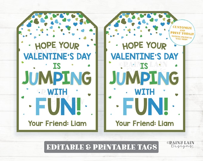 Paratrooper Valentine, Parachute Toy Valentine, Non Candy Valentine ...
