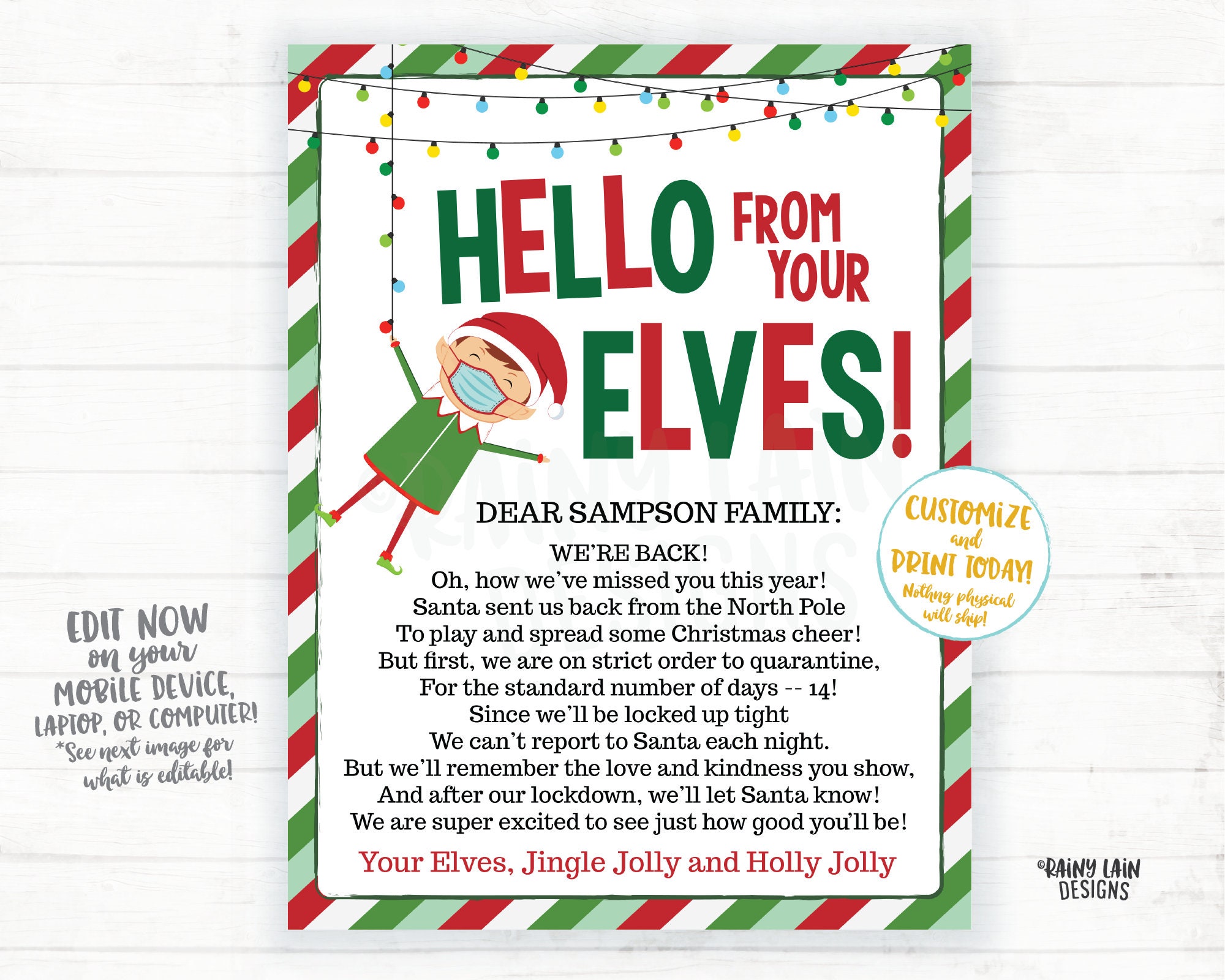 Elves Quarantine Letter Hello From Your Elves Christmas 2020 Hello Letter Editable Printables Lockdown Elf Greetings Elves Return We're Back - Etsy elves-quarantine-letter-hello-from-your-elves-christmas-2020-hello-letter-editable-printables-lockdown-elf-greetings-elves-return-we-re-back-etsy