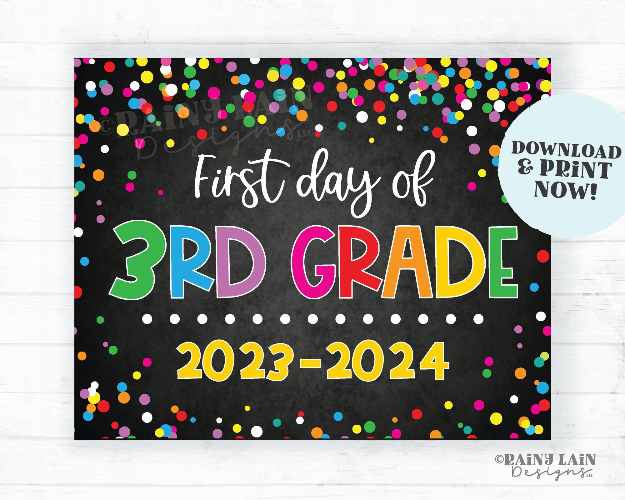 Printable Back to School Sign/ De Vuelta a La Escuela 