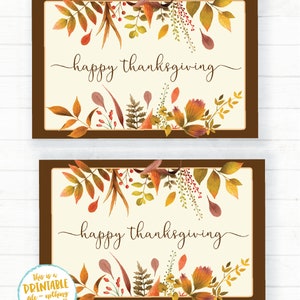 Printable Placemats, Happy Thanksgiving Placemats, Thanksgiving Table ...