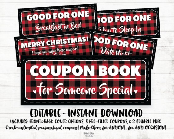 Christmas coupons for best sale husband