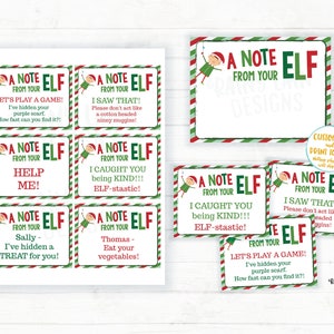 Elf Notes, Christmas Elf Cards, Elf Printables, Printable Elf Notes, Elf Quarantine, Editable Elf Notes, Elf Ideas, Isolation, Elf Letters