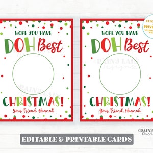 Doh, melhor cartão de Natal, massinha, etiqueta de presente, feriado, colega de classe, férias de inverno, sala de aula, pré-escola, para impressão de professor para aluno