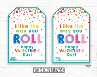 I Like the Way You Roll Valentine - Instant Download - Digital ...