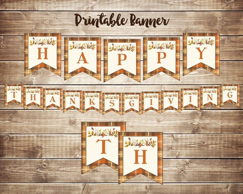 Joyful Thanksgiving Banner, Printable Thanksgiving Banner, Do it yourself Thanksgiving Banner, Thanksgiving Decorations, Plaid, Floral, Leaves, Obtain photo about Happy Thanksgiving Banner Printable identify Joyful Thanksgiving Banner, Printable Thanksgiving Banner, Do it yourself Thanksgiving Banner, Thanksgiving Decorations, Plaid, Floral, Leaves, Obtain