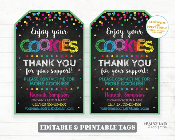 Cookie Fundraiser Mini Practice Set Here's the