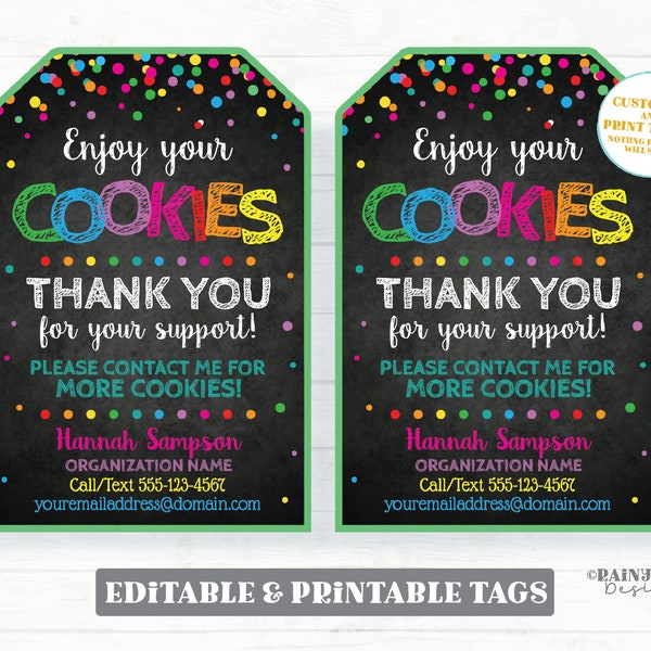 Bake Sale Tag - Etsy