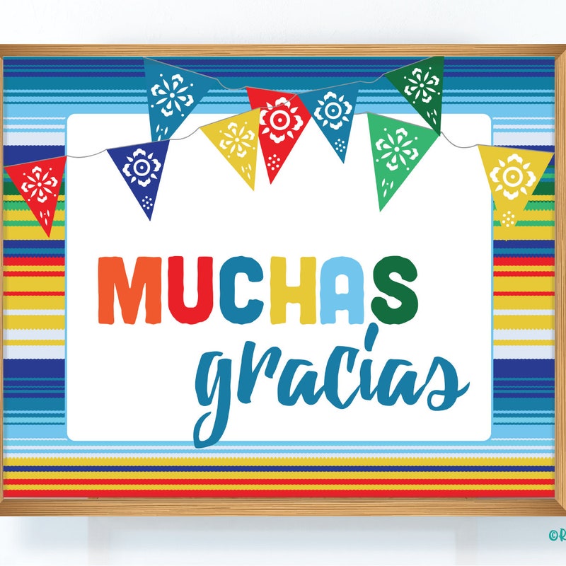 Muchas Gracias - Etsy