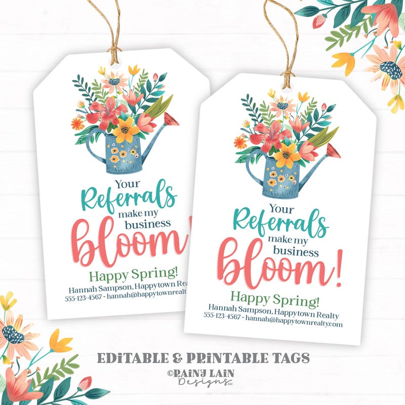 Referral Card - Etsy